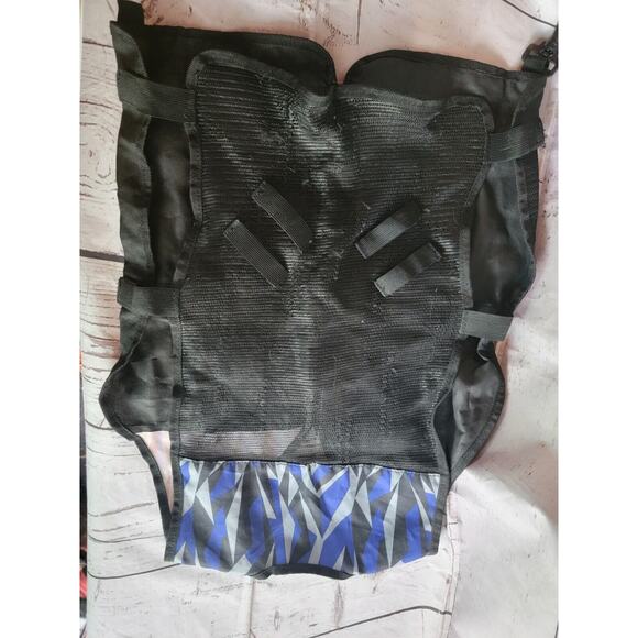 NERF Elite Tactical Vest One Size Fits Most blue Striped Camo - Picture 5 of 9